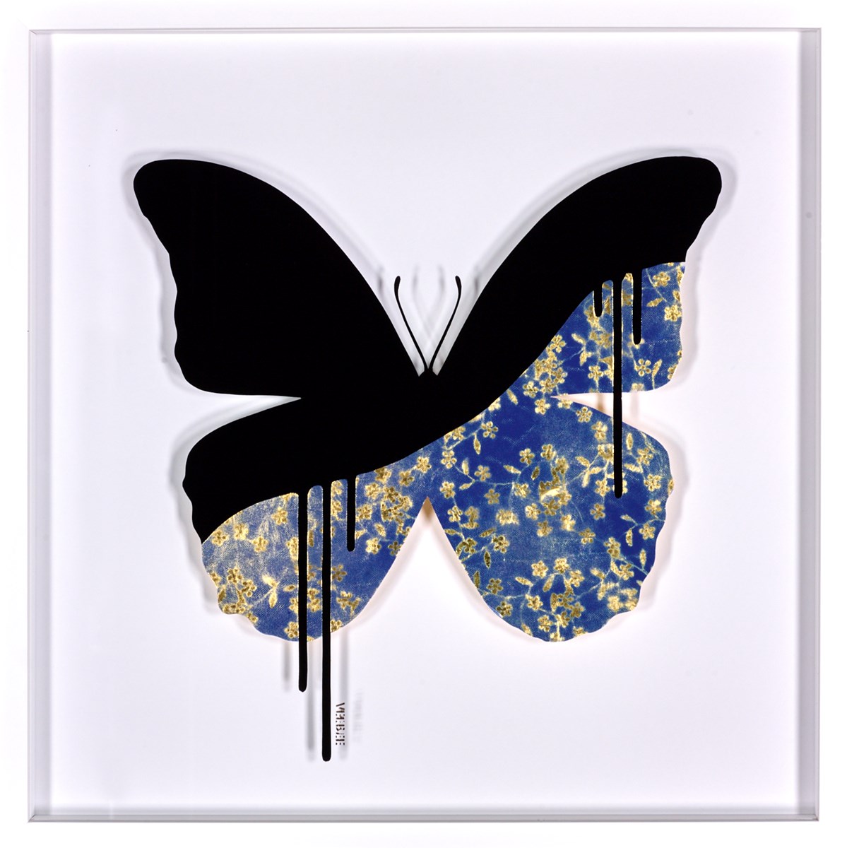 Butterfly- Black and Blue